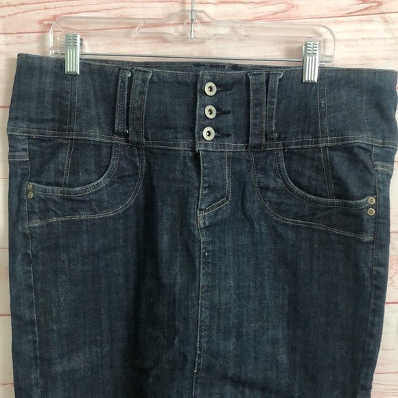 Z. Cavaricci Denim/Jean Skirt Size 16 - Picture 2 of 4